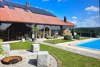 Landhaus in Top Aussichtlage mit Gebirgsblick