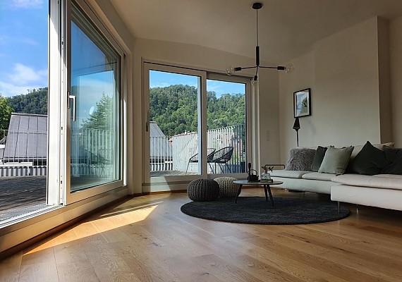 Neubau Aigen/Parsch: 140m² Penthouse! Schatz, das leisten wir uns!